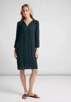 Платье-туника STREET ONE, длина до колена, зеленый