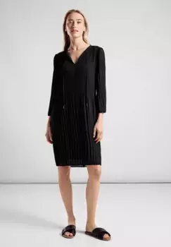 Платье-туника STREET ONE, длина до колена, черный