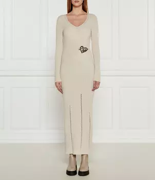 Платье TWINSET, бежевый