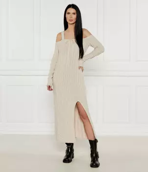 Платье TWINSET, бежевый