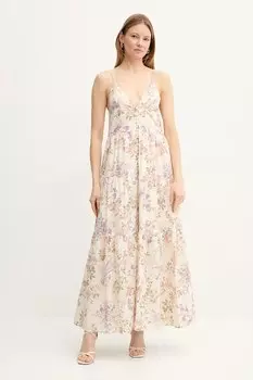 Платье Twinset, бежевый