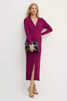 Платье Twinset, фиолетовый