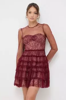 Платье Twinset, гранат