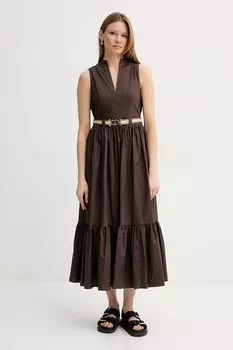 Платье Twinset, коричневый