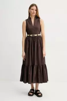 Платье Twinset, коричневый