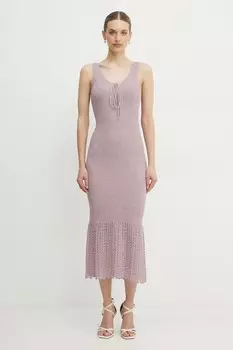 Платье Twinset, розовый