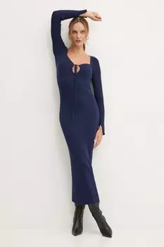 Платье Twinset, темно-синий
