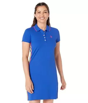 Платье U.S. POLO ASSN., Multi Side Stripe Polo Dress