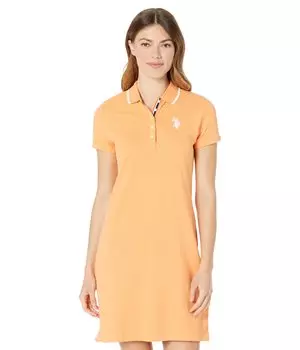 Платье U.S. POLO ASSN., Solid Polo Dress