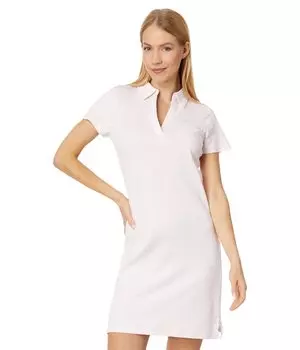 Платье U.S. POLO ASSN., Split-Neck Floral Collar Dress