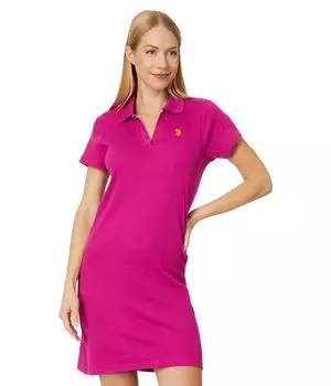 Платье U.S. POLO ASSN., Y' Placket Polo Dress