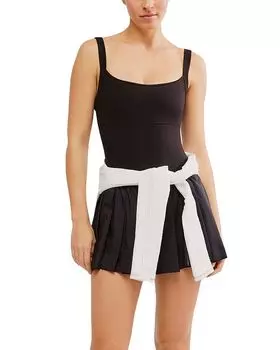 Платье-юбка Free People Swing of Things, черный