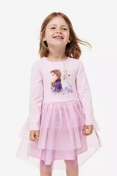 Платье-юбка из тюля H&M, розовый