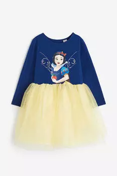 Платье-юбка из тюля H&M, синий