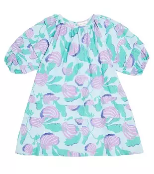 Платье ulani из хлопка с принтом Morley, синий