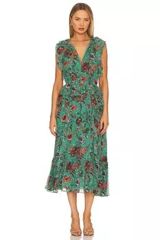 Платье Ulla Johnson Adrienne, цвет Garden Bloom