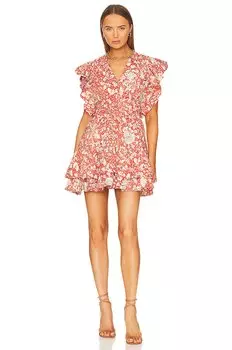 Платье Ulla Johnson Kiri, цвет Orange Blossom