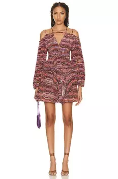 Платье Ulla Johnson Silvia, цвет Purple Sapphire