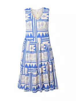 Платье Ulla Popken, цвет kornblumenblau