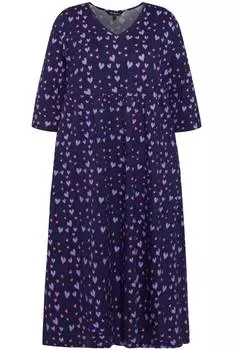 Платье Ulla Popken, цвет navy multi