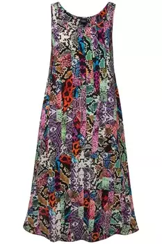 Платье Ulla Popken Dress, цвет Mixed colors