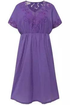 Платье Ulla Popken Dress, фиолетовый