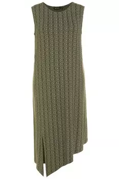 Платье Ulla Popken Jersey, цвет lodengrn