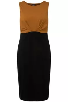 Платье Ulla Popken Jersey, кэмел
