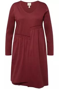 Платье Ulla Popken Midi, цвет beere