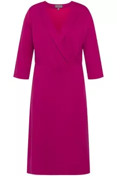 Платье Ulla Popken Midi, цвет magenta