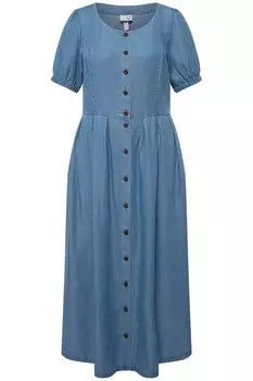 Платье Ulla Popken, синий джинсовый