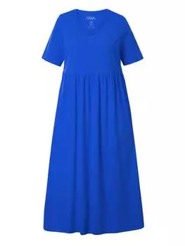 Платье Ulla Popken, средне-синий