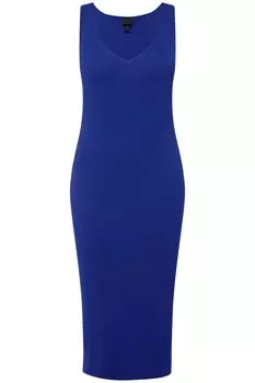 Платье Ulla Popken Strick, цвет azurblau
