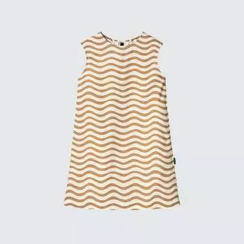 Платье Uniqlo х Marimekko Sleeveless Lirina, бежевый