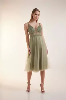 Платье Unique Cocktail Lace Is More Dress, цвет Mistletoe