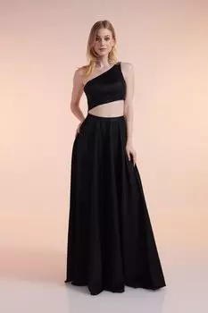 Платье Unique Statement Dress, черный