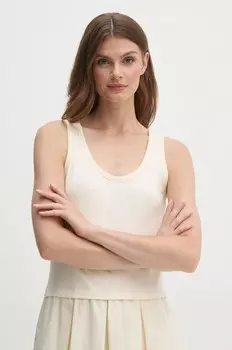 Платье United Colors of Benetton, бежевый