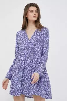 Платье United Colors of Benetton, фиолетовый