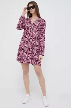 Платье United Colors of Benetton, розовый