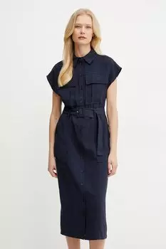 Платье United Colors Of Benetton, синий