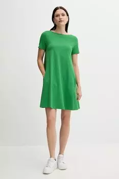 Платье United Colors Of Benetton, зеленый