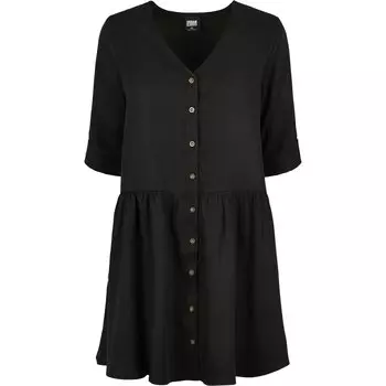 Платье Urban Classics Babydoll, черный
