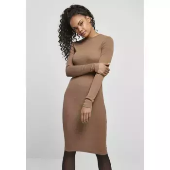 Платье Urban Classics Chubby, зеленый