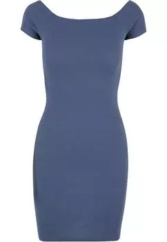 Платье Urban Classics er, цвет vintageblue
