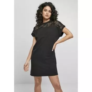 Платье Urban Classics Lace, черный