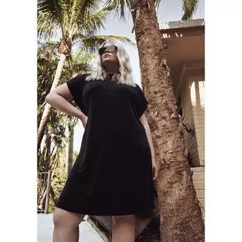 Платье Urban Classics Modal Big, черный