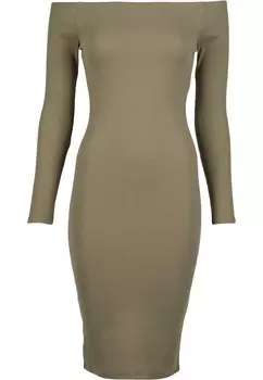 Платье Urban Classics, оливковый