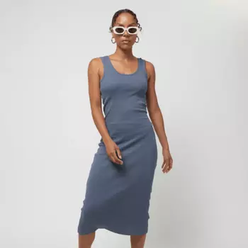 Платье Urban Classics Rib Top, синий