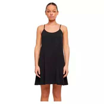 Платье Urban Classics Stretch Jersey Hanger sleeveless short, черный