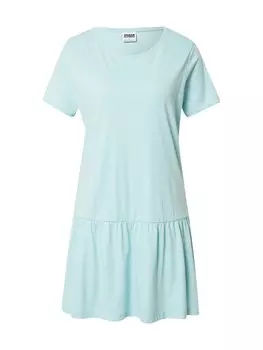 Платье Urban Classics Valance, светло-синий
